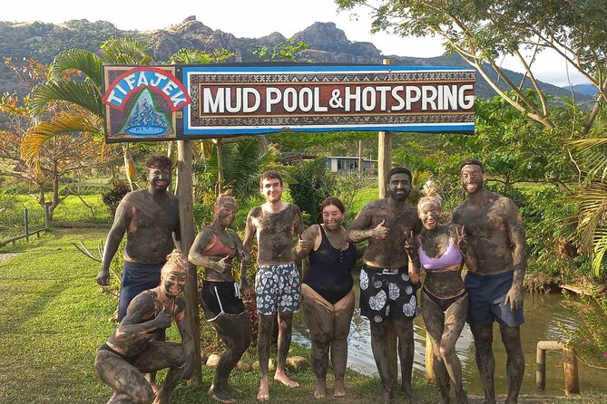 16 Lines Zipline, Cave and Mud Spa Combo Tour with Lunch in Fiji - Massage and extra costs at the mud pools