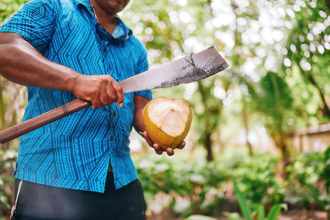 Beachcomber Island Day Trip Fiji's Authentic Island Experience - Kokoda, basket weaving, and coconut work
