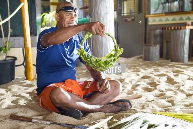 Beachcomber Island Escape - A Perfect Day in Paradise - Kokoda making and Fijian cultural activities