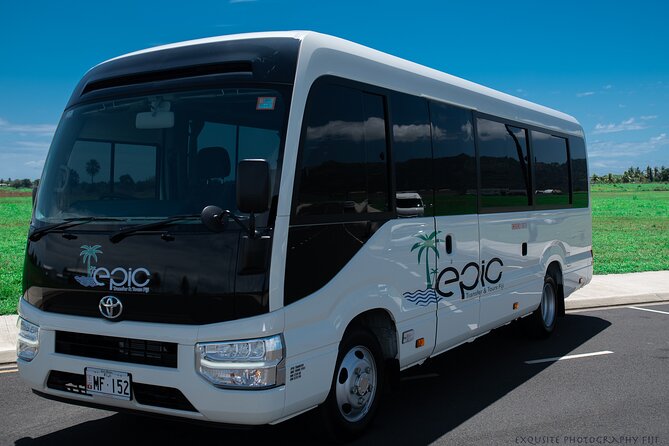 CFC APPROVED Private Arrival Transfer - Nadi Airport to All Denarau Hotels - Denarau Hotel Drop-Offs and the Meeting Point Details