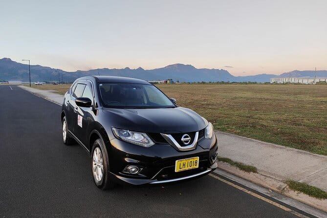 CFC APPROVED Private Arrival Transfer - Nadi Airport to Intercontinental Resort - The driver experience and safety standard