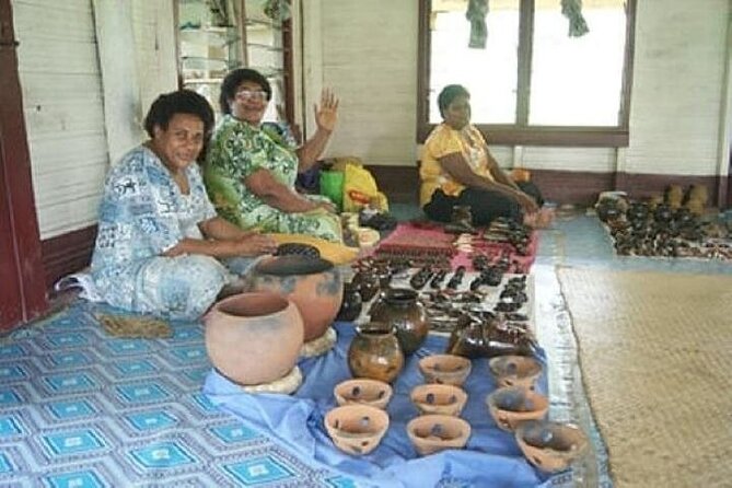 "Coral Coast Adventure: Pottery, Kava, Meke, Dunes & Temple'' - Sigatoka Market, a quick look at local produce