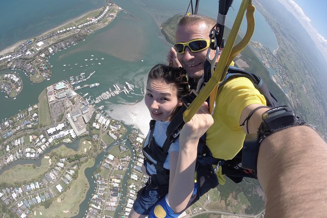 Extreme 12000ft Tandem Jump (45 seconds free fall) - The moment of freefall