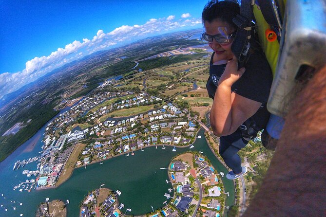 Extreme 12000ft Tandem Jump (45 seconds free fall) - Staff, timing, and the human side