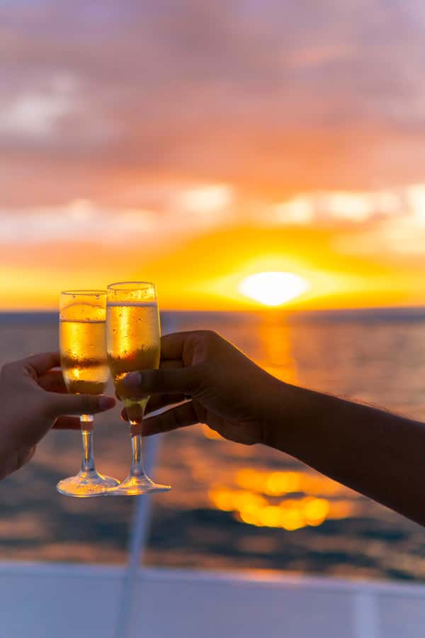 Fiji: Captain Cook Cruises Sunset Dinner Cruise with Lobster - A lobster dinner with a tropical BBQ