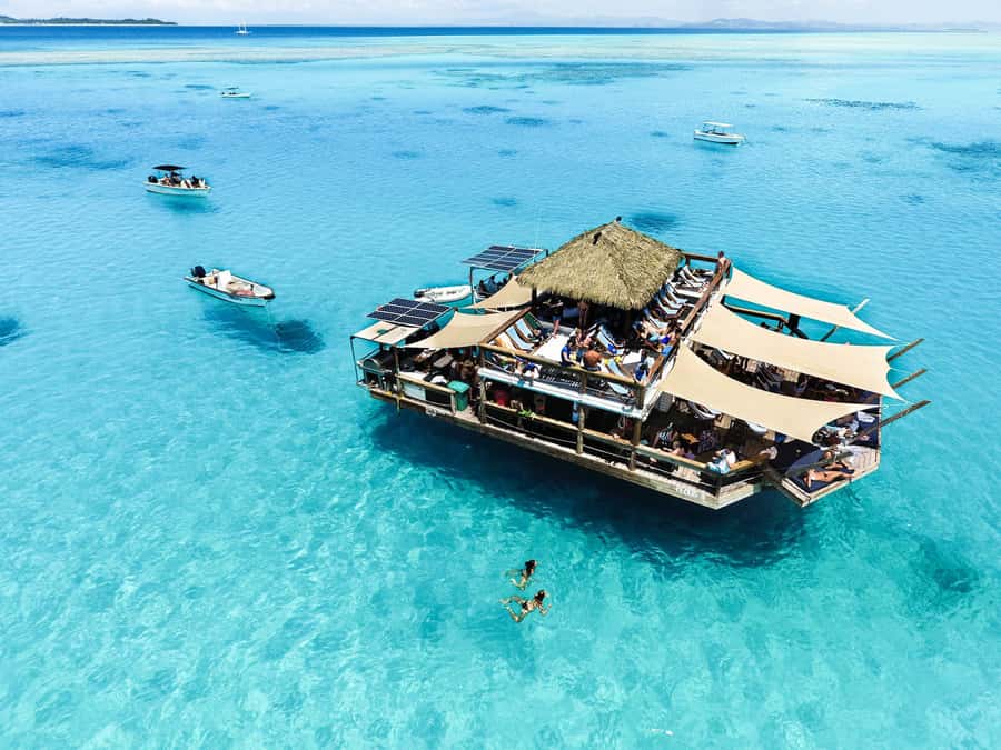 Fiji: Cloud 9 Floating Platform & Water Sports Adventure - The boat ride from Port Denarau to Cloud 9
