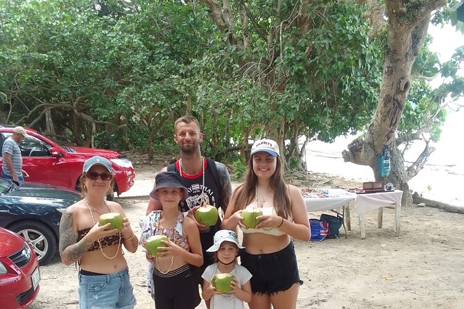 Fiji Coral Coast Venture - A quick sandy stop adds a little mystery