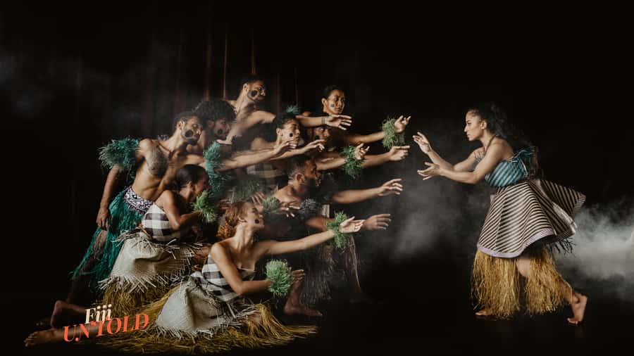 Fiji Untold at VOU HUB: Night show, Nadi - The bush amphitheater setting