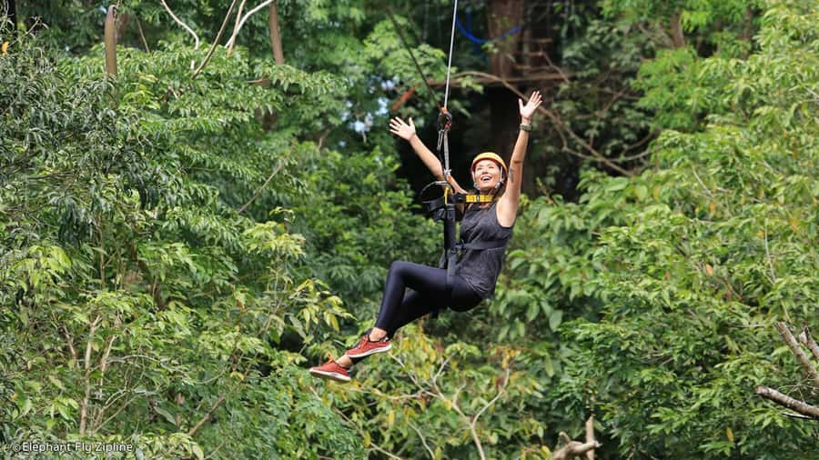 Fiji: Zipline Adventure and Cave Exploration - Moving from rainforest to limestone country