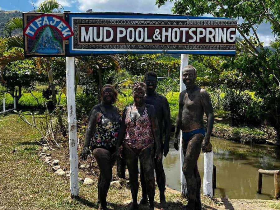 Garden of Sleeping Giant with Tifajek Mudpool Hotspring Tour - Tifajek’s mud wrap and hot pools