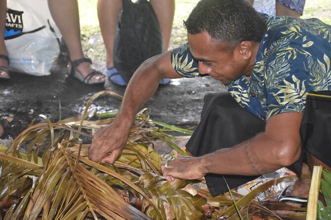 Jewel Of Fiji incl Fijian Village, waterfall & Lunch(Nadi Hotels) - Meeting the village and entering the bure