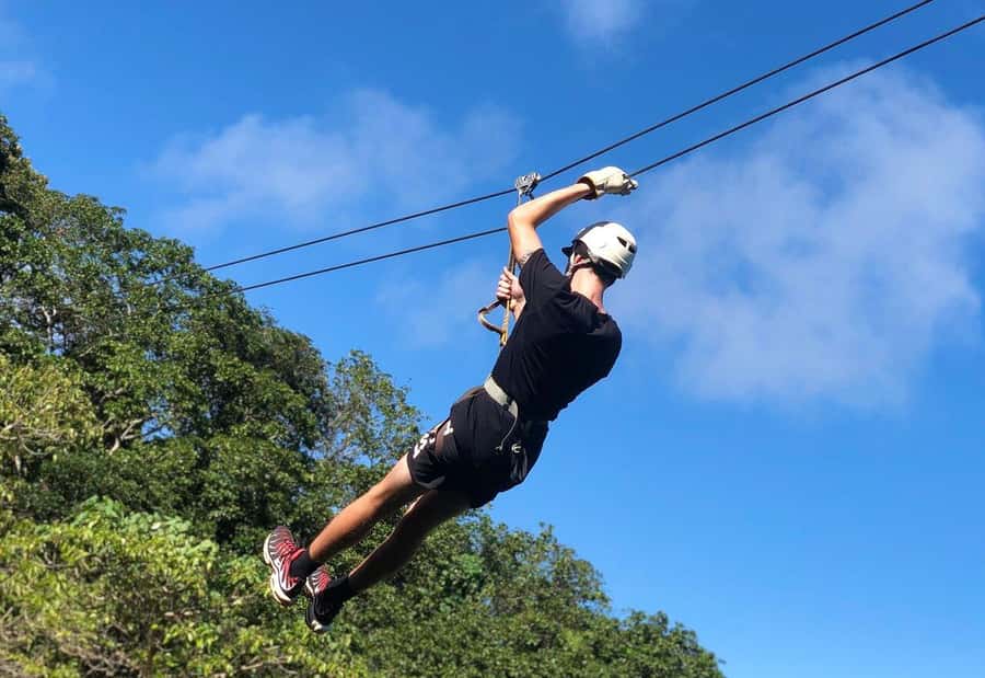 Largest Zipline & Cave Exploration from sigatoka coral coast - At a glance
