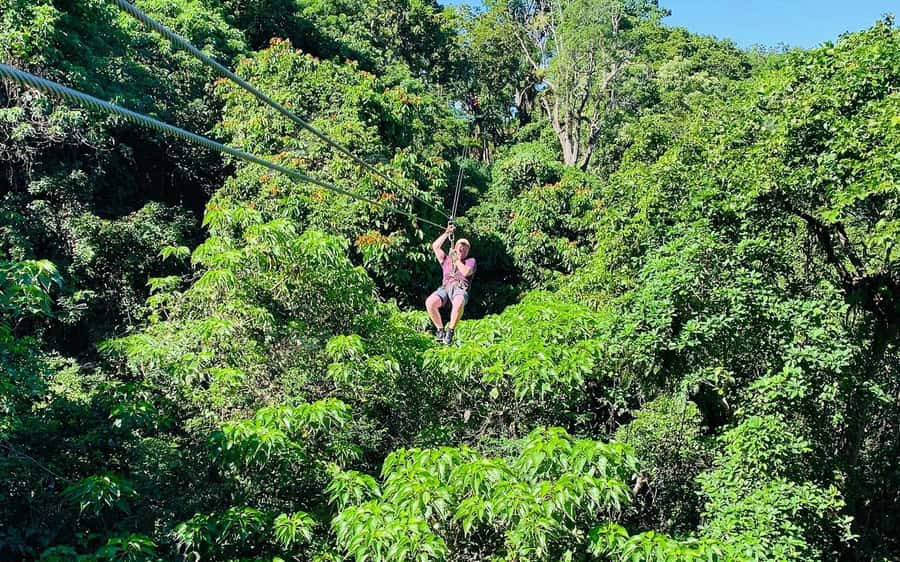 Largest Zipline & Cave Exploration from sigatoka coral coast - Guides are a major part of the experience
