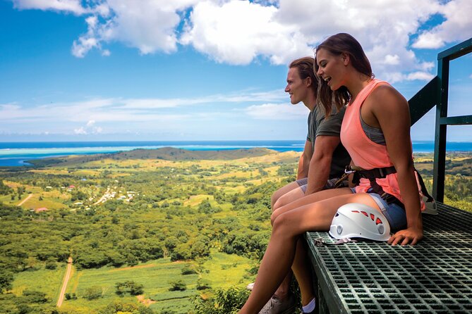 Largest Zipline in South Pacific & Cave Exploration Coral Coast - Flying above Fiji’s forest at Zip Fiji Momi