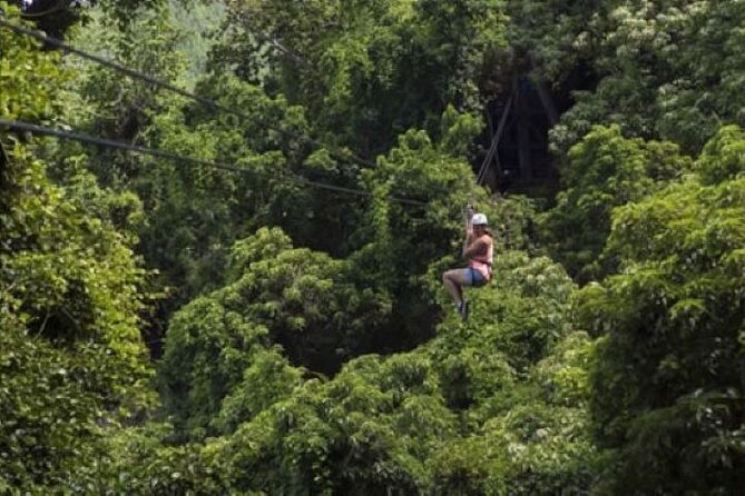 Largest Zipline in South Pacific & Cave Exploration in Nadi - Lunch after the ropes and stairs