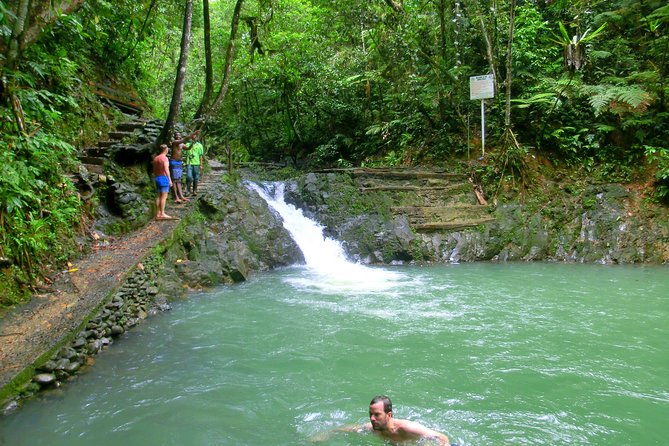 Private Suva Nature and Waterfall Tour - Choosing between the upper and lower pools