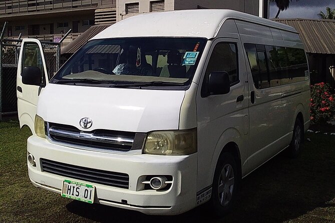 Private Transfer Nadi Airport to or from Hotel or Resort - Arriving at Nadi Airport with a name sign