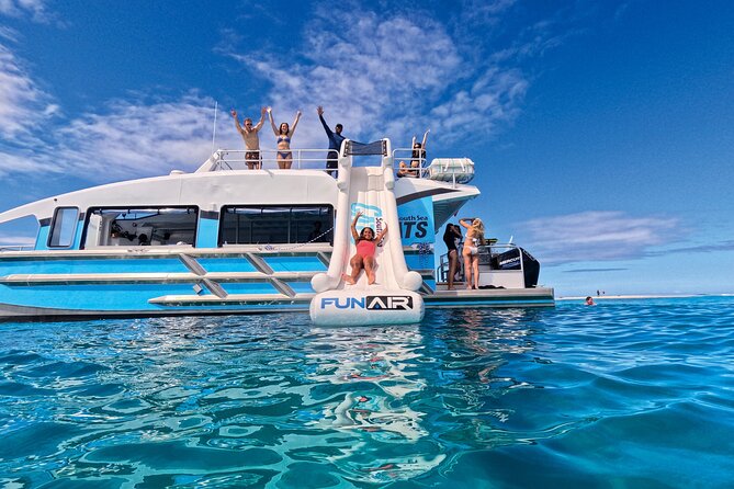 Ride & Slide by South Sea Cats - Half Day Snorkelling Trip - The Mamanuca Islands from the water