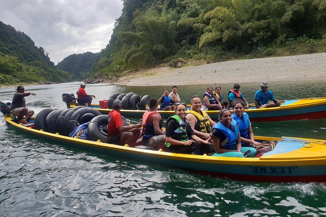 River Tubing Fiji, Navua River - Tubing through gentle rapids