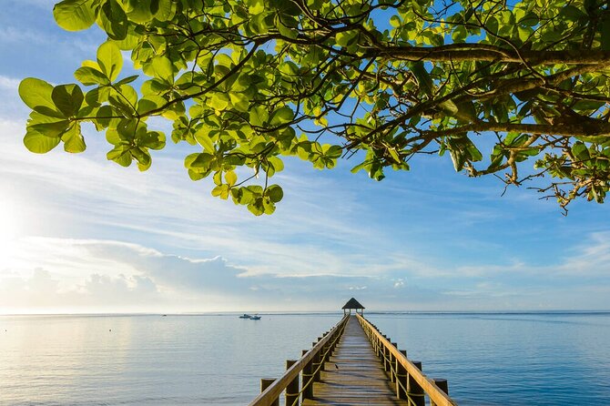 Round The Island Day Trip Fiji- Viti Levu - Maui Bay: a short stop over the water