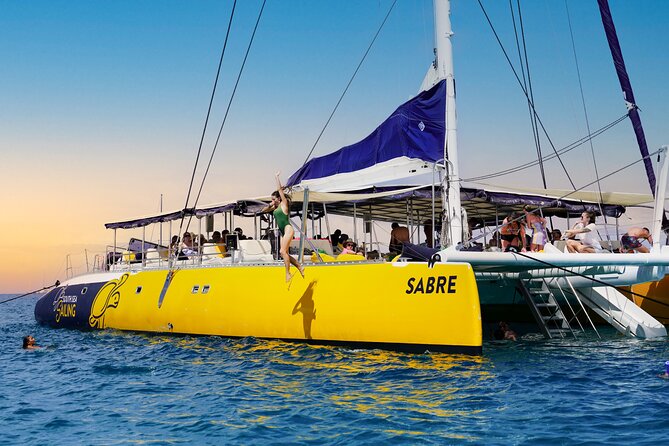 Sabre Sunset Cruise with BBQ Dinner & Drinks - What the 78-foot SABRE catamaran adds