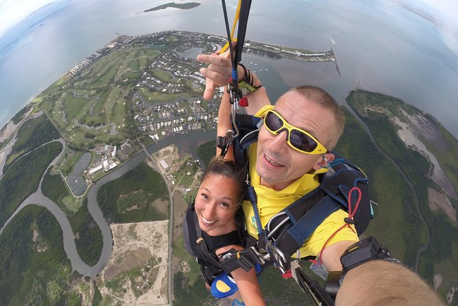 Skydive Fiji Radical 10000ft Tandem Jump (30 seconds free fall) - A 10,000-foot view of Fiji